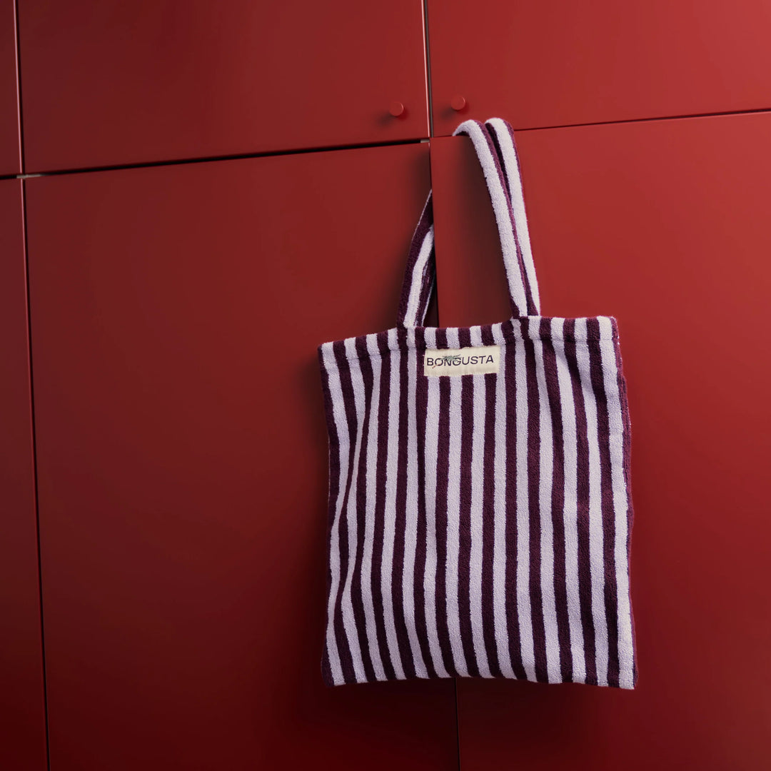 Tasche / Naram Totebag Wine &amp; Lavender Blue