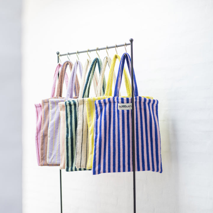 Tasche / Naram Totebag Naram Lilac &amp; Neon Yellow