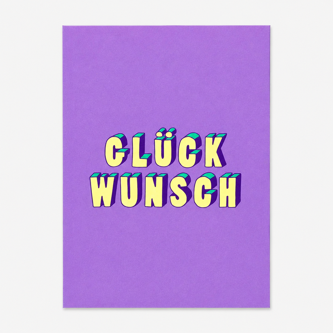 Postkarte / Glückwunsch