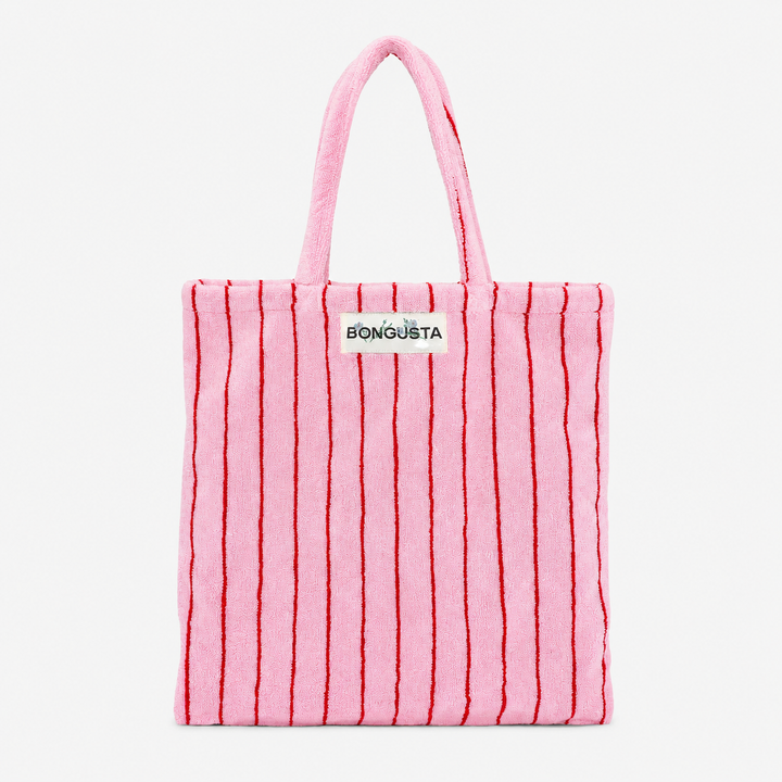 Tasche / Naram Totebag Baby Pink &amp; Ski Patrol red