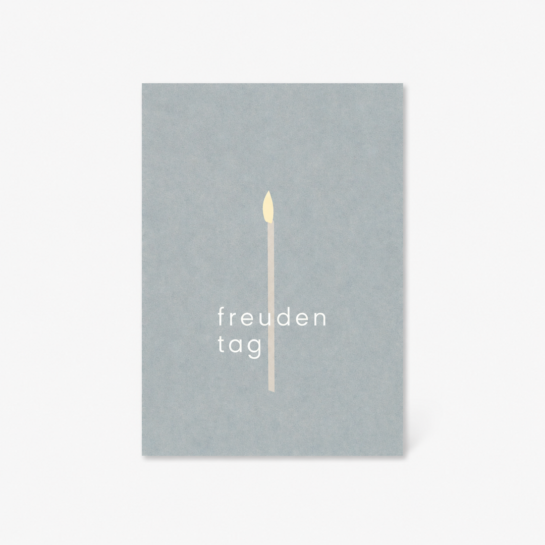 Postkarte / Freudentag