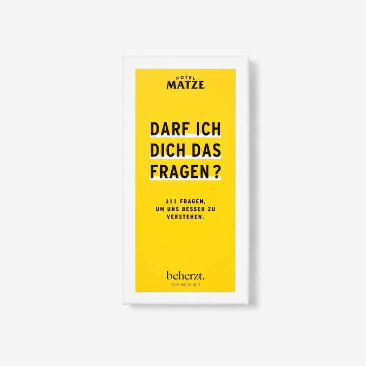 Kartenset / Darf ich dich das fragen
