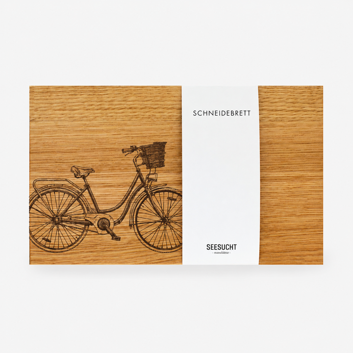 Schneidebrett / Vintage Fahrrad