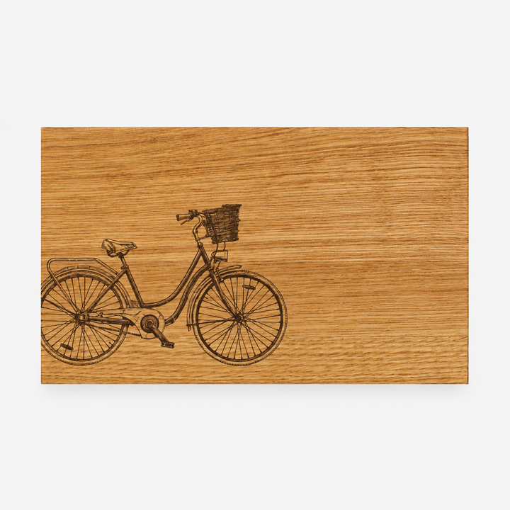 Schneidebrett / Vintage Fahrrad