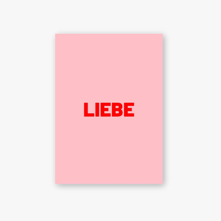 Postkarte / Liebe