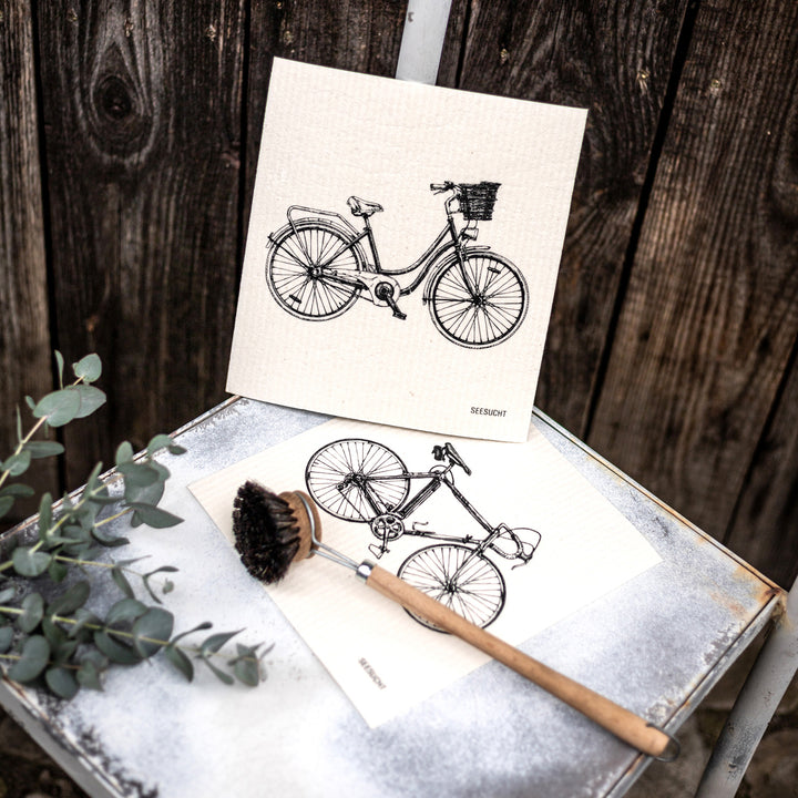 Schwammtuch / Vintage Fahrrad