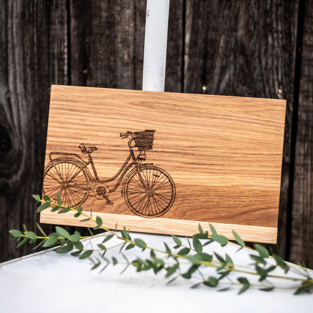 Schneidebrett / Vintage Fahrrad