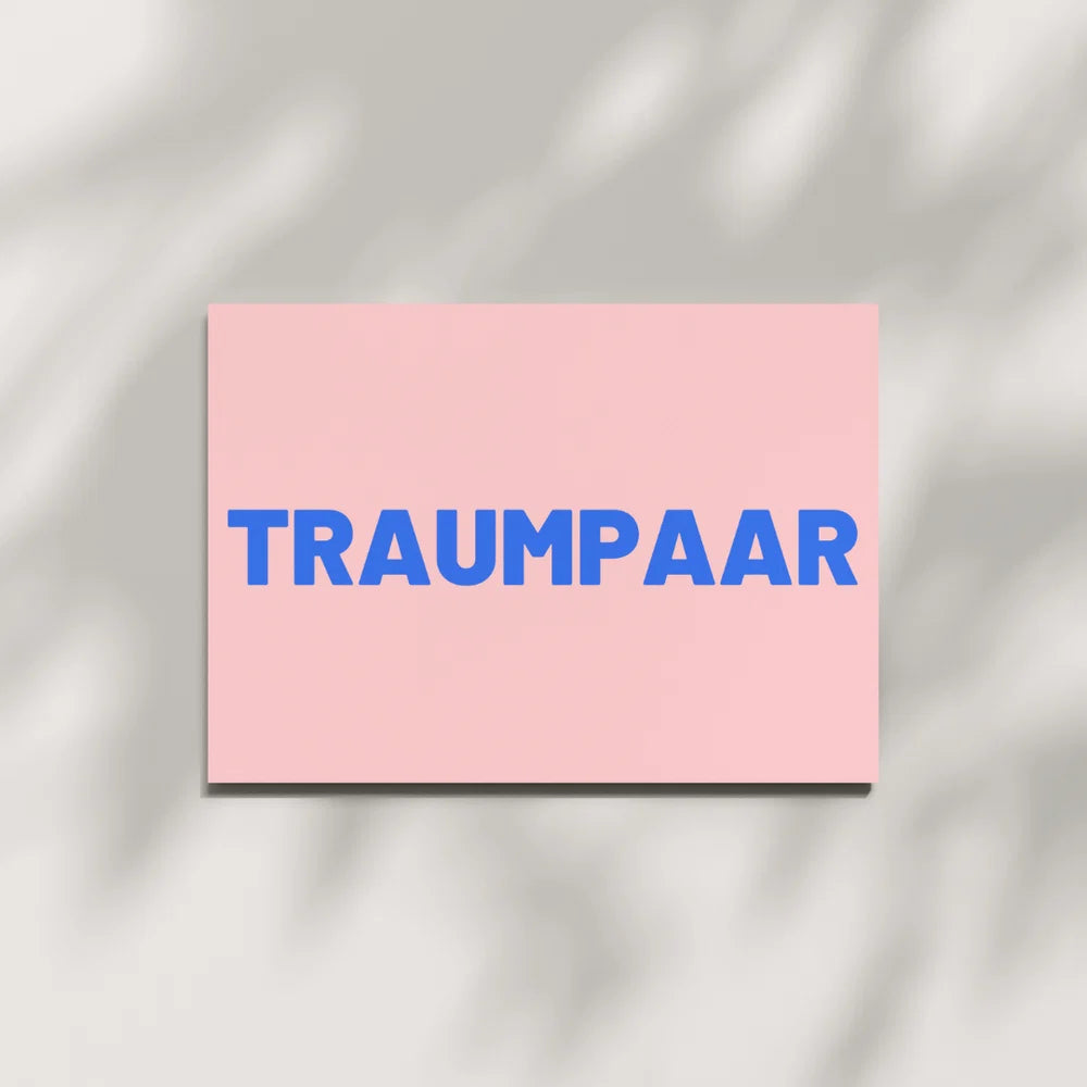 Postkarte / Traumpaar