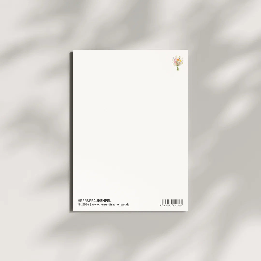 Postkarte / Blumenstrauß