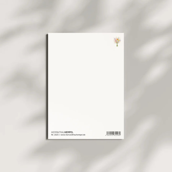 Postkarte / Blumenstrauß
