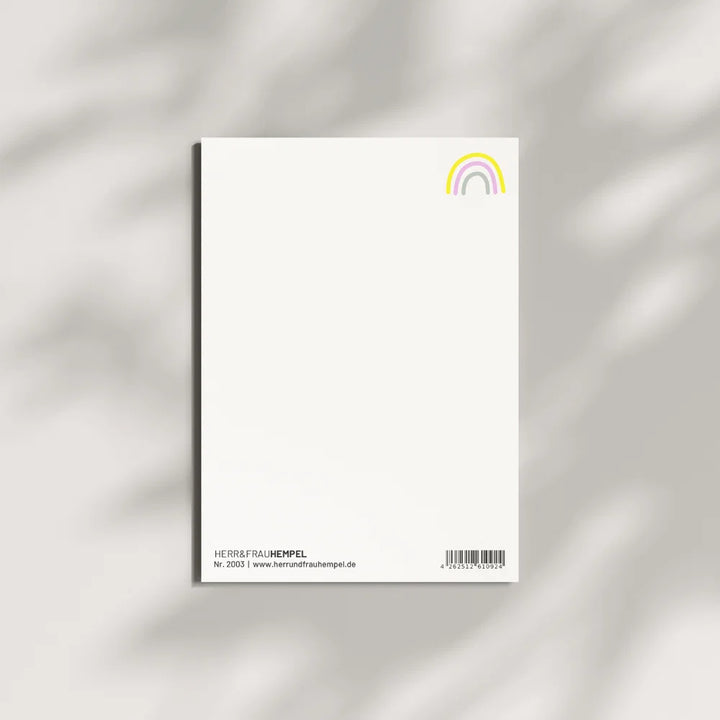 Postkarte / Hallo kleines Wunder