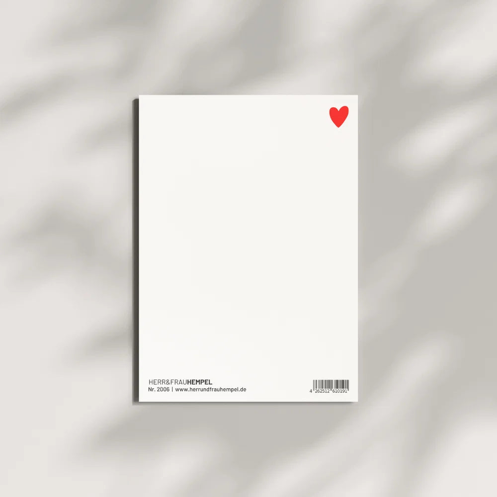 Postkarte / Liebe