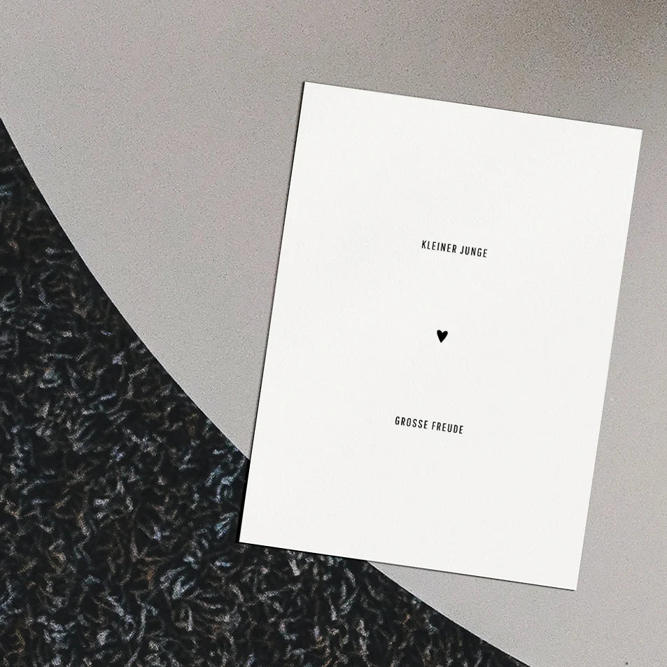 Postkarte / Kleiner Junge