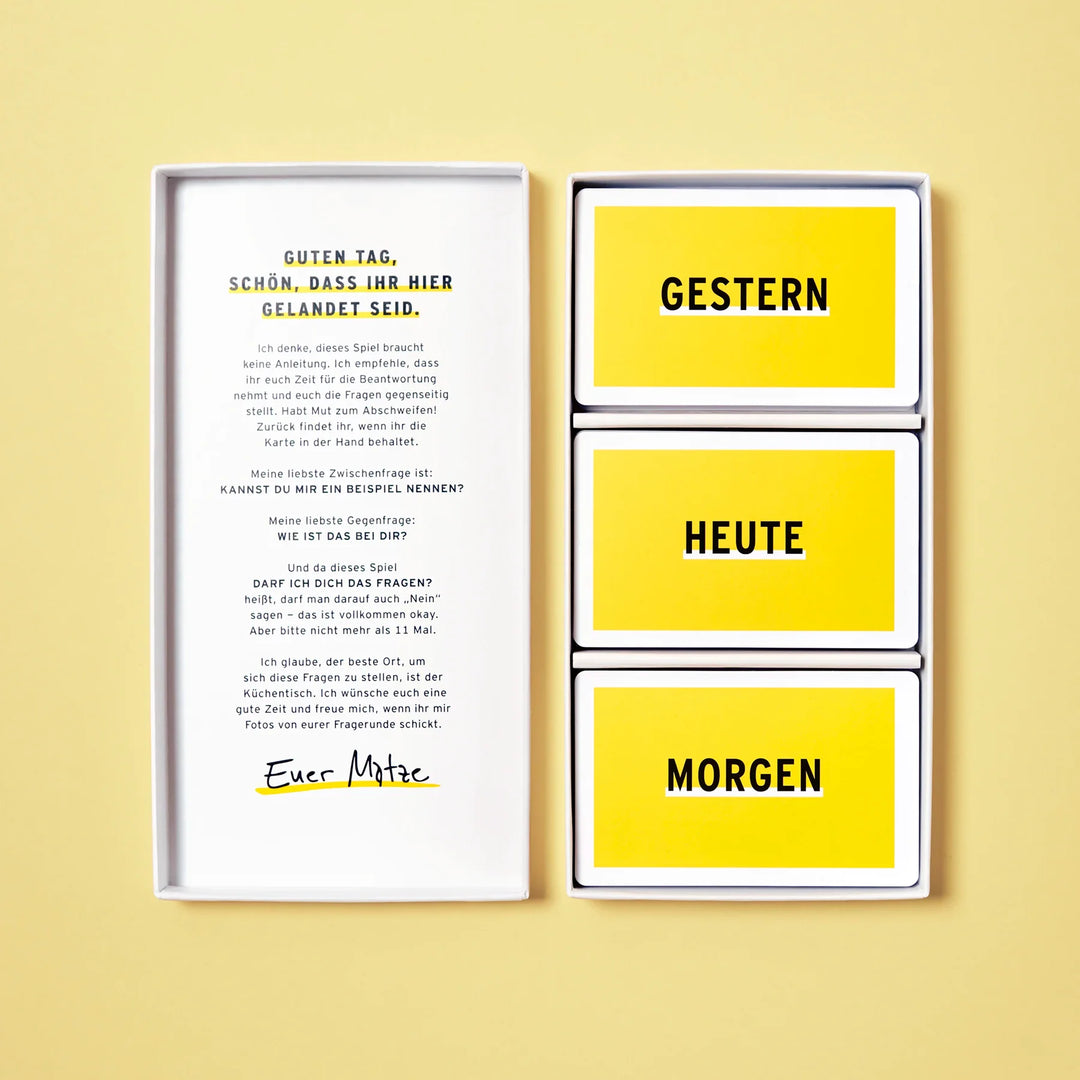 Kartenset / Darf ich dich das fragen