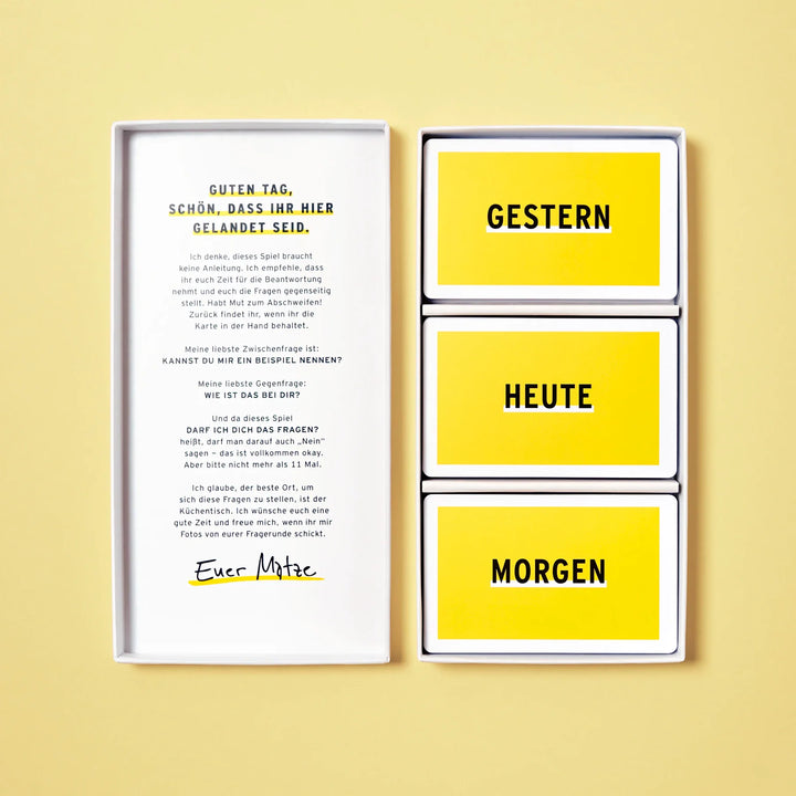 Kartenset / Darf ich dich das fragen