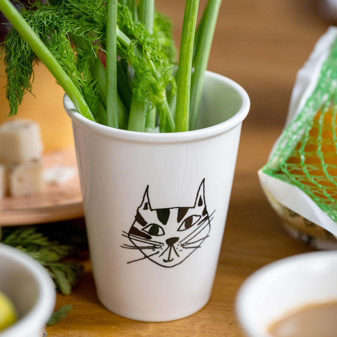 Becher / Katze
