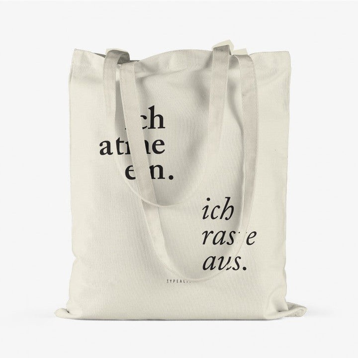 Jutebeutel / Ich atme ein